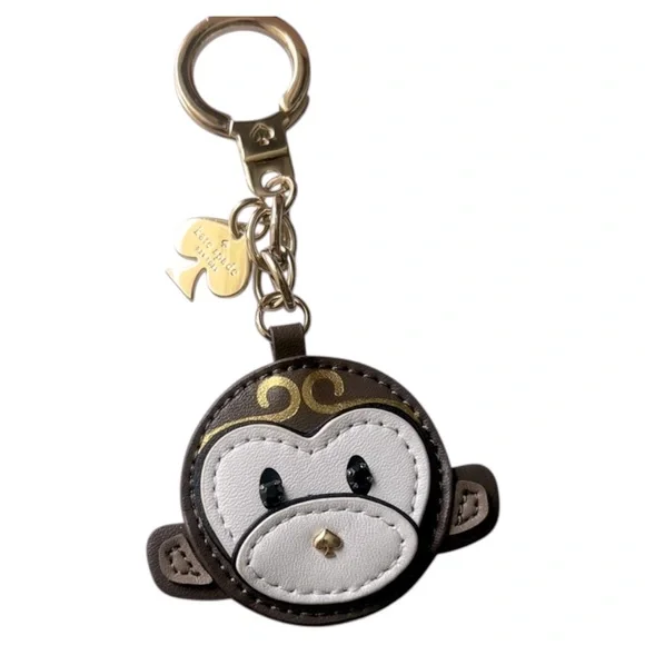 KATE SPADE MONKEY KEYFOB BAGCHARM WITH BOX - Picture 2 of 3